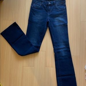Never worn high rise bootcut jeans